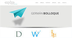 Desktop Screenshot of germanbolloque.com